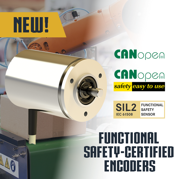Funcation Safety Certified Encoders CANOpen Safety