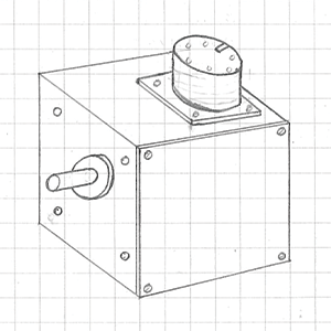cube encoder sketch