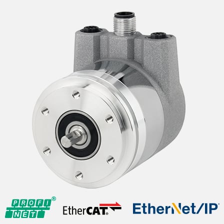 【2024年新作】 Model Encoder Shaft Absolute Ethernet mm 58 Multi-Turn A58SE 店舗用品